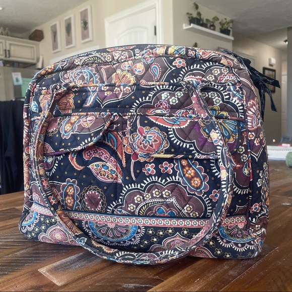 Black Floral Bandana Shoulder Bag - Picture 11 of 13